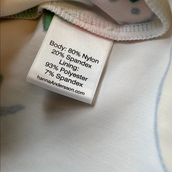 Hanna Andersson Girls Fruit Print Tankini - Picture 8 of 9